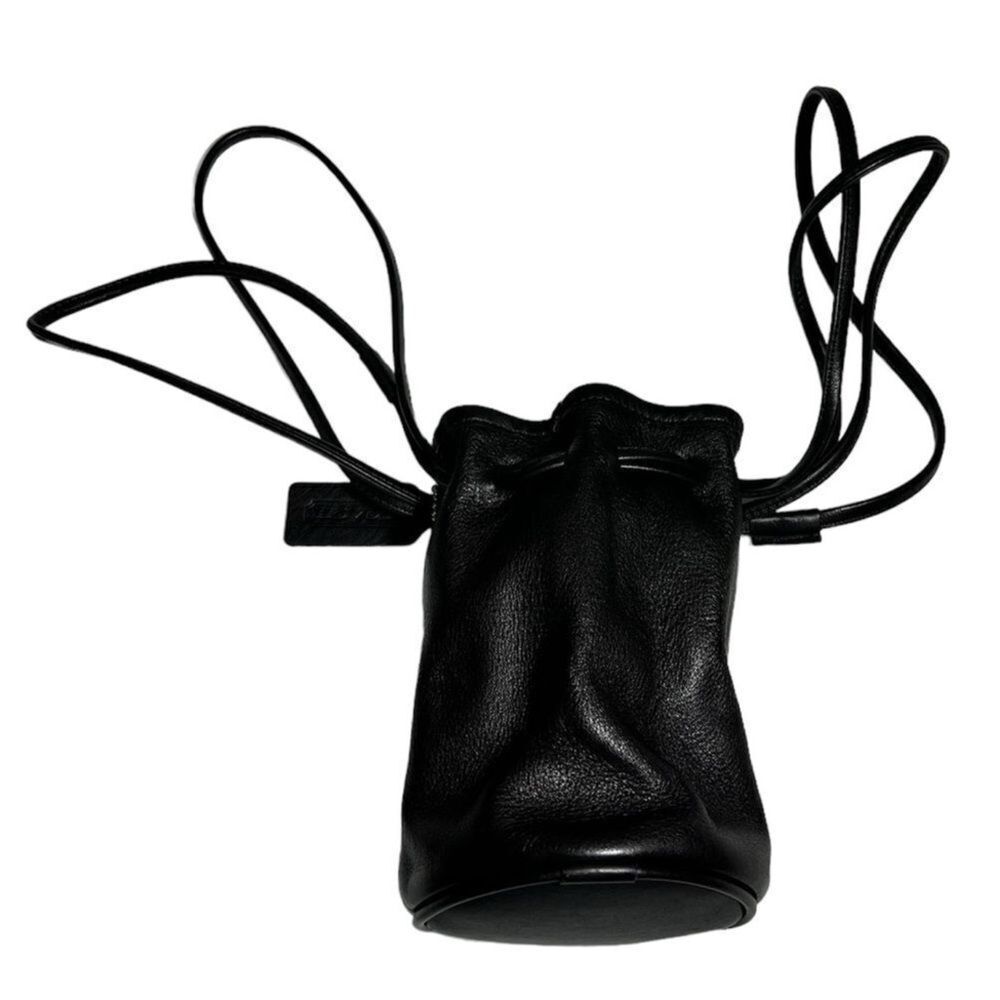 Coach Littleton Bucket Bag Mini Drawstring Black Vintage 4144 - Picture 8 of 14